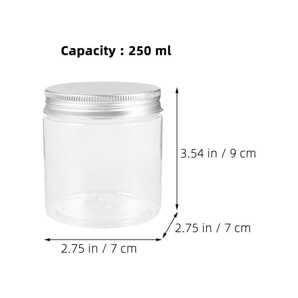 3Pcs Mini Mason Jars Aluminum  - Food Storage Containers ulasan dan harga
