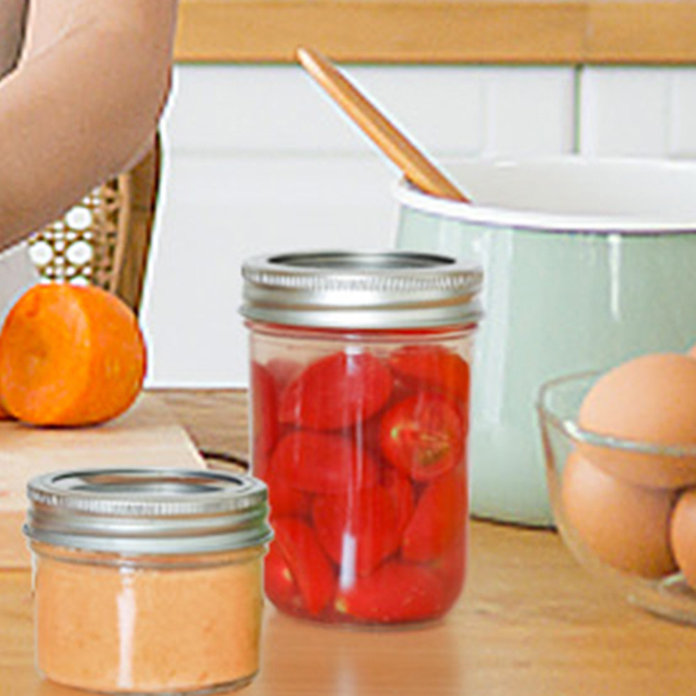 3Pcs Mini Mason Jars Aluminum  - Food Storage Containers ulasan dan harga