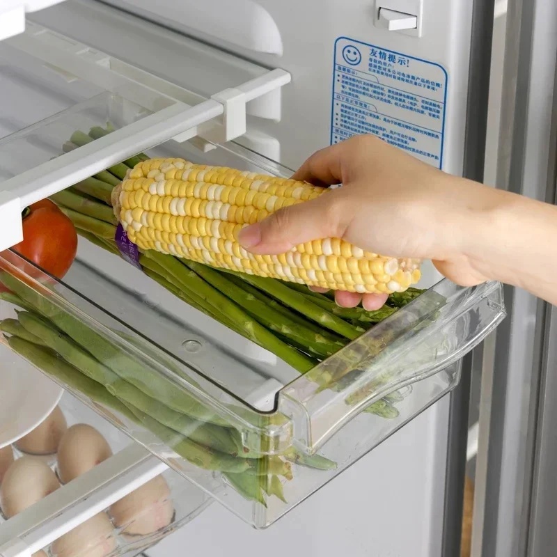 Hanging Sliding Drawer Refrige - Food Storage With Dividers ulasan dan harga