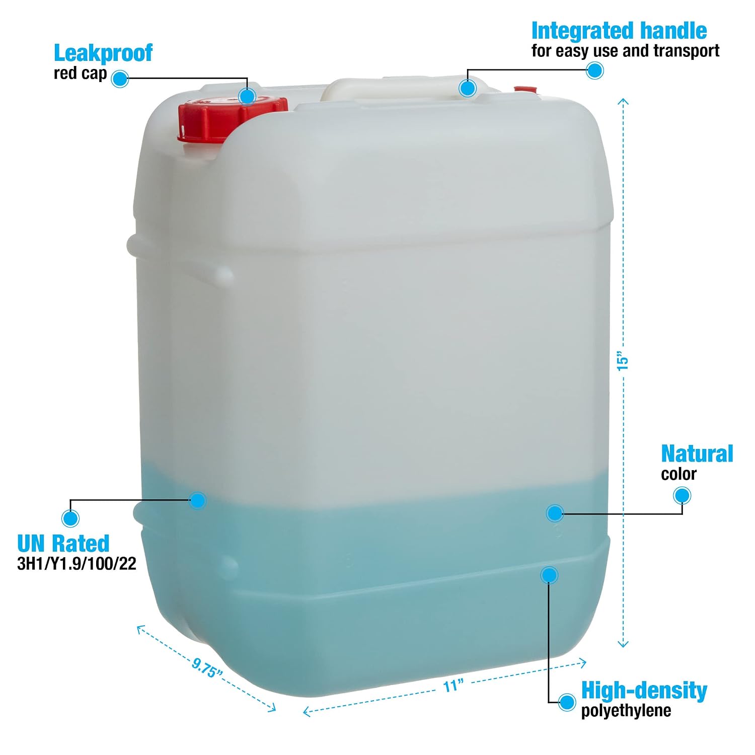 5 Gallon Stackable Plastic Car - Food Storage Containers ulasan dan harga
