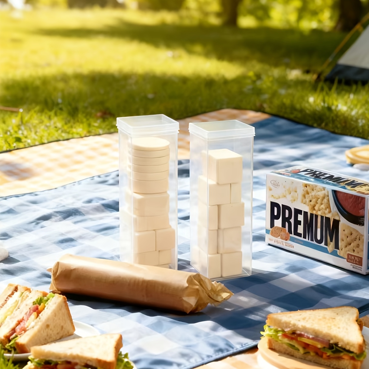 Clear Rectangular Sealed Food  - Food Storage Meals ulasan dan harga