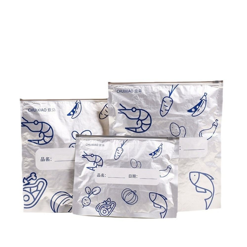 10Pcs/Bag Large Capacity Alumi - Food Storage Bag ulasan dan harga
