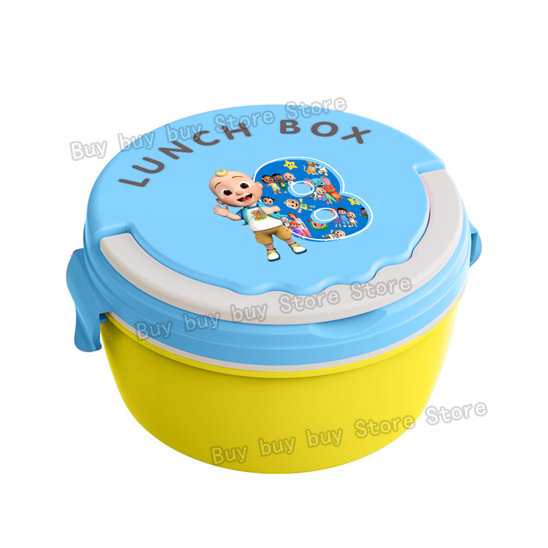 Cocomelons Lunch Boxs Portable - Food Storage Meals ulasan dan harga